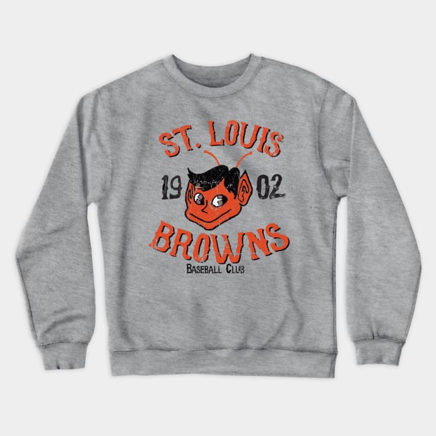 St. Louis Browns Crewneck Sweatshirt by MindsparkCreative